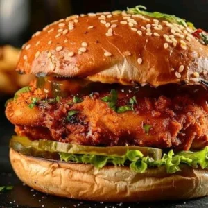 Chicken Tikka Burger