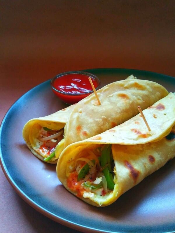 Egg Kathi Roll(2 pcs)